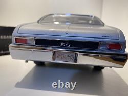 Gmp 118 1969 Nova 396 Ss Silver Black Roof Limited Edition Number 53 Very Rare