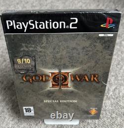 God Of War II (2) Special Edition, PS2 UK PAL New & Factory Sealed VERY RARE God Of War II (2) Special Edition, PS2 UK PAL New & Factory Sealed VERY RARE