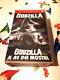 Godzilla /king Of Monsters Yamato 1954 57 Very Rare Double Vhs Italian Edition