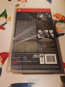 Godzilla /king Of Monsters Yamato 1954 57 Very Rare Double Vhs Italian Edition