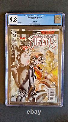 Gotham City Sirens #1 Very Rare Jg Jones Variant Cover 125 Cgc 9.8 Nm/m