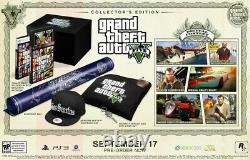 Grand Theft Auto 5 GTA V Collectors Edition Xbox 360 Factory Sealed Very Rare