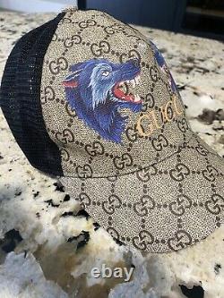 Gucci mens hat authentic Wolf Edition Very Rare