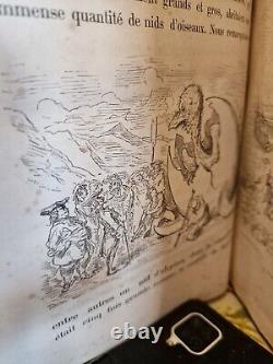 Gustave DORE, VERY RARE 1, st Edition illustrated book BARON MUNCHAUSEN FRANCE1862