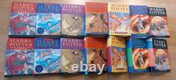 Harry Potter Very Rare High Quality First Edition Complete Collection JK Rowling