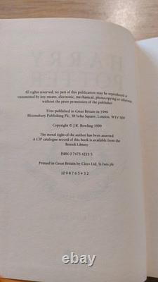 Harry Potter Very Rare High Quality First Edition Complete Collection JK Rowling