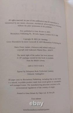 Harry Potter Very Rare High Quality First Edition Complete Collection JK Rowling