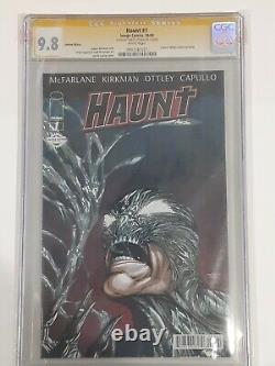 Haunt # 1 Limited Edition Variant Cgc 9.8 Graded Signed Only 199exist Very Rare