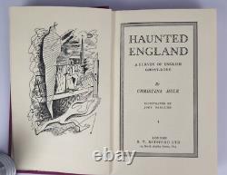 Haunted England by Christina Hole (Very Rare True 1st UK Edition Batsford)