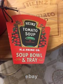 Heinz Tomato Soup Bowl And Tray Limited Edition Very Rare