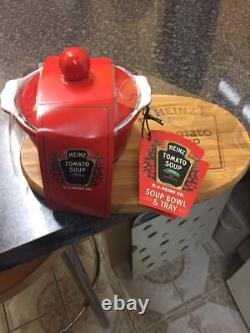 Heinz Tomato Soup Bowl And Tray Limited Edition Very Rare