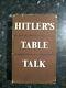 Hitler's Table Talk Very Rare 1953 1st Edition Unclipped Dj. Good Condition
