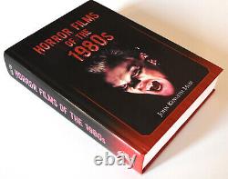 Horror Films of the 1980s First Edition Hardback Original 2007 Print Very Rare