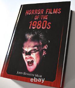 Horror Films of the 1980s First Edition Hardback Original 2007 Print Very Rare