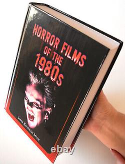 Horror Films of the 1980s First Edition Hardback Original 2007 Print Very Rare