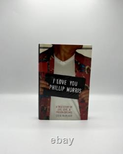 I Love You Phillip Morris Steve McVicker True 1st edition 1st printing Very rare