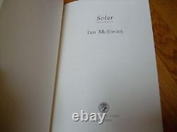 IAN McEWAN-SOLAR-SIGNED DELUX LTD EDITION-1ST-2010-HB-F-FULL LEATHER-VERY RARE