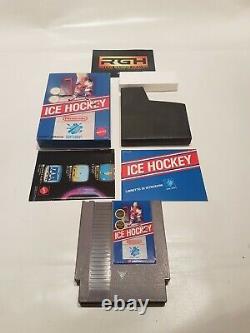 Ice Hockey (mattel Version) Nintendo Nes Game Pal A Ita/gbr Complete Very Rare