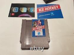 Ice Hockey (mattel Version) Nintendo Nes Game Pal A Ita/gbr Complete Very Rare