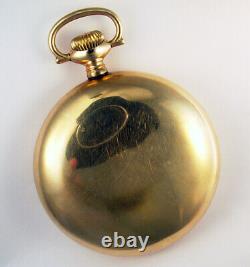 Illinois Bunn Special 24 Jewel 18s Very Rare Flag Variant Pocket Watch