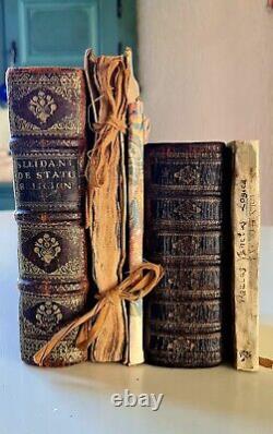 Important collection of 5 very rare books, 16th till 18th century, Europe