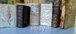 Important collection of 5 very rare books, 16th till 18th century, Europe