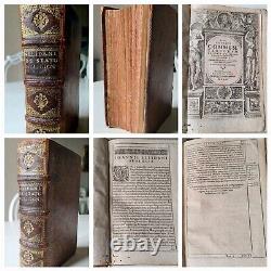 Important collection of 5 very rare books, 16th till 18th century, Europe