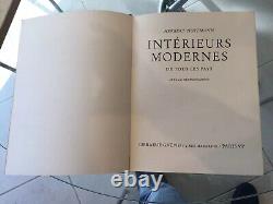 Interieurs Modernes de Tout les Pays by Herbert Hoffmann 1st edition. Very rare