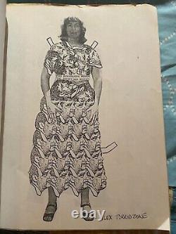 Irene Dogmatic Paper Doll Book Limited Edition Very Rare publication Mail-Art