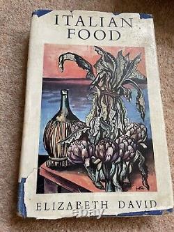 Italian Food. Elizabeth David. Macdonald. 1954. First Edition Very RARE