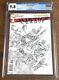 Justice League #1 New 52 Cgc 9.8 Jim Lee 6th Pt B&w Sketch Variant Very Rare Gem