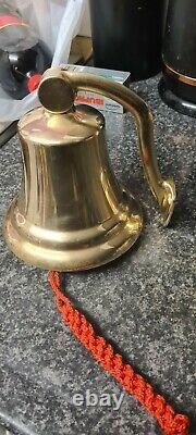 Jack Daniels Tennessee Fire Brass Pub Last Orders Bell Limited Edition Very Rare