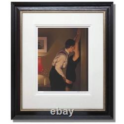 Jack Vettriano FRAMED Game On Very Rare Limited Edition Matched number
