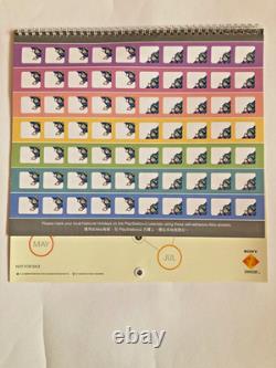 Japanese Official PS2 Promotional Calendar 2004 edition VERY RARE