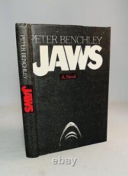 Jaws-Peter Benchley-VERY RARE Pirated First Edition with Org DJ! -Taiwanese-1974