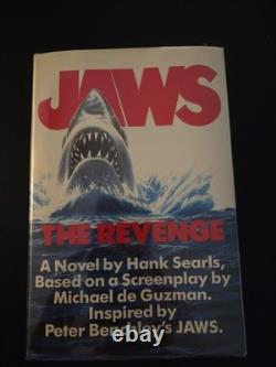 Jaws The Revenge by Hank Searls 1987 BCE (VERY RARE HARDCOVER EDITION)
