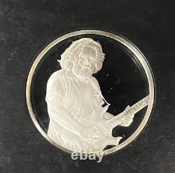 Jerry Garcia Commemorative Eyewitness Medal Limited Edition VERY RARE No COA-J95