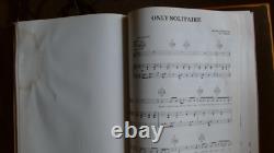 Jethro Tull Hardback, sheet music book, 1988 limited Edition, very rare
