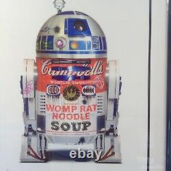 Jj Adams'r2d2' Very Rare Limited Edition Print Framed + Coa