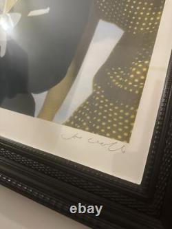 Joe Webb Kissing Magritte signed Early Print Larger Very Rare Edition Of 50
