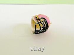 Juicy Couture 2009 Limited Edition Pink Enamel Football Helmet Charm Very Rare