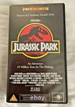 Jurassic Park VHS DNA Case very rare Limited Edition