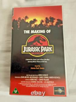 Jurassic Park VHS DNA Case very rare Limited Edition