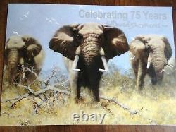 Just Elephants By David Shepherd Signed Limited Edition Very Rare
