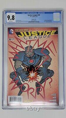 Justice League #30 125 MAD Variant CGC 9.8 2nd Cameo Jessica Cruz DC VERY RARE