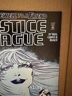 Justice League America #91 Farewell to a Friend VF+/NM Very RARE DCU Variant