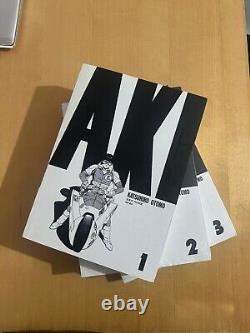 Katsuhiro Otomo's Akira Volumes 1-3 (Korean Edition) Rare, Very Good Condition