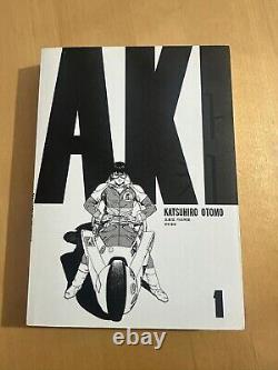 Katsuhiro Otomo's Akira Volumes 1-3 (Korean Edition) Rare, Very Good Condition