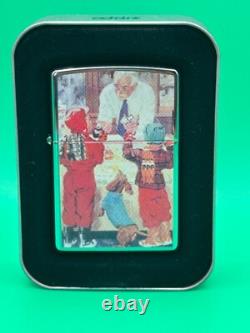 Kids Buy Dad, 1955 gift of Christmas Very rare Limited Edition with Poster Zippo