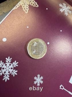 King Charles Very Rare Miss Print Bees Legs 2023 £1 Coin Limited Edition